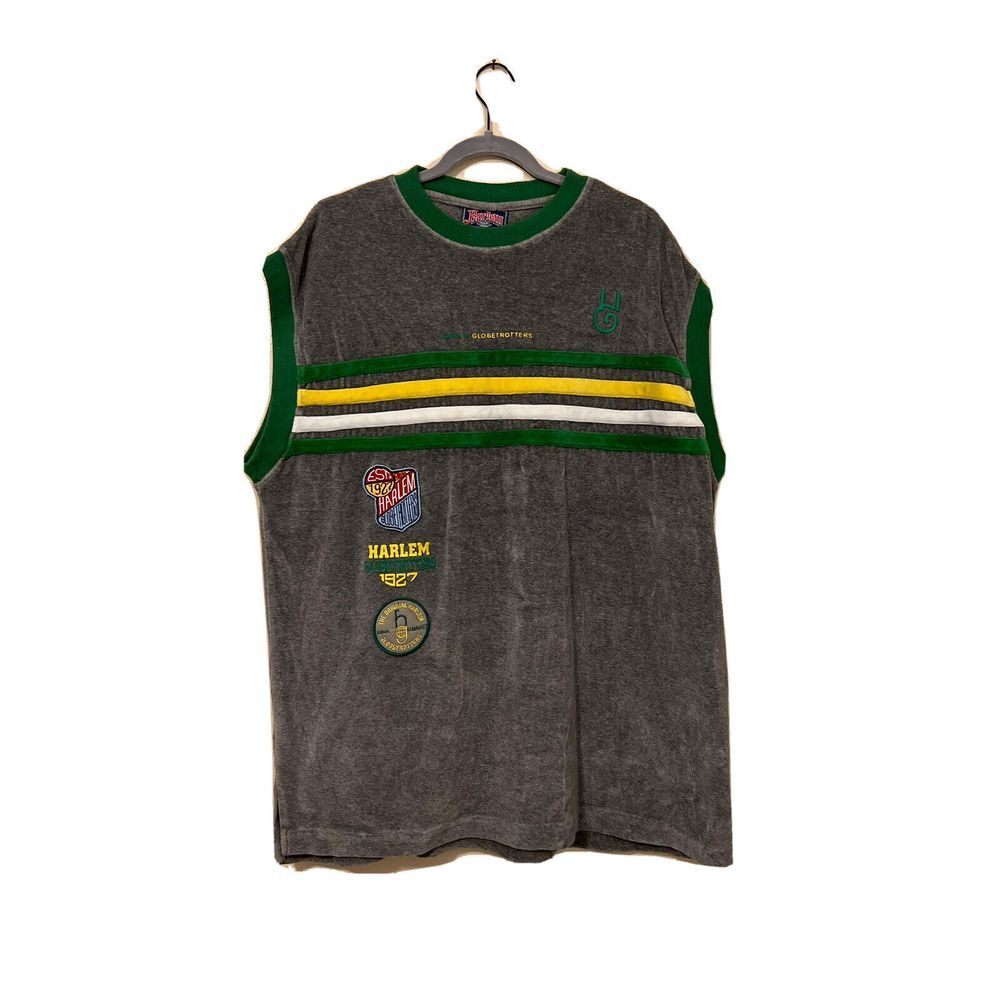 Vintage FUBU Platinum Harlem Globetrotters T Shirt XL Vintage  Basketball Jersey